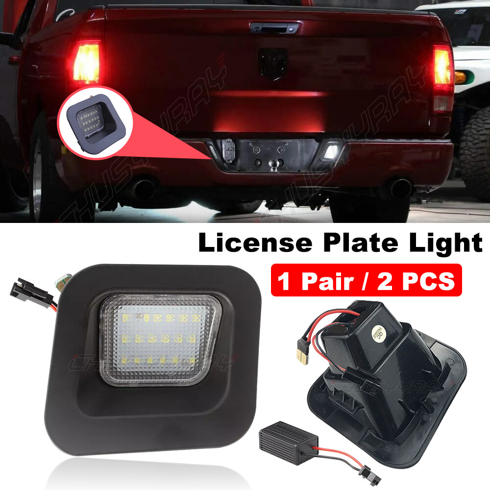 LED License Plate Light Rear Bumper Lamp For 2003-2010 Dodge RAM