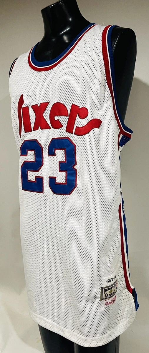 Vintage Mitchell & Ness NBA Philadelphia Sixers Joe Jellybean Bryant Jersey