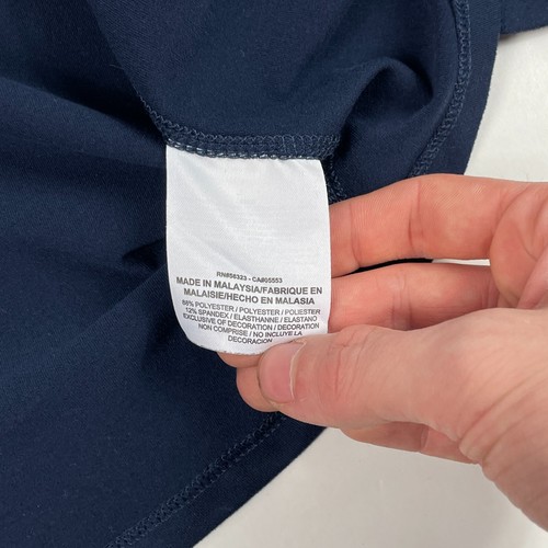 Nike Maglia Uomo Small Blu Team RWB Element Dri Fit Golf 1/4 Zip Pullover Elasticizzato - Foto 7 di 13