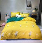 3D White Chrysanthemum ZHUB2044 Bed Pillowcases Quilt Duvet Cover Queen King Zoe
