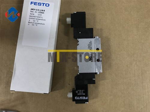 1pcs New Festo Brand new ones JMEH-5/2-1/8-B 173431 Solenoid Valve - Picture 7 of 8