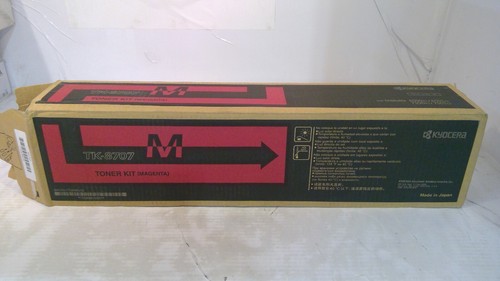 Genuine Kyocera TK-8707 Magenta Toner Cartridge *Ugly Box* 1T02K9BUS0 - Picture 3 of 5