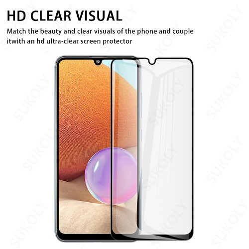 Hartglas Displayschutzfolie für Samsung A14 A34 A52 A32 S23 Plus S22 S21 S20 - Bild 8 von 15
