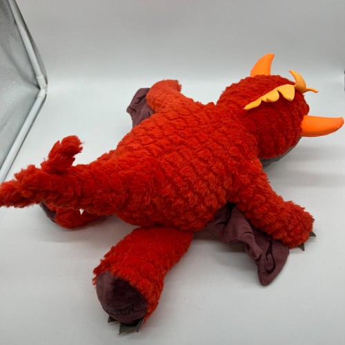 Build A Bear Great Wolf Lodge MagiQuest Charlock MagicQuest Red Dragon Plush 16" - Picture 8 of 9