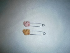 Vintage Baby Diaper Pins