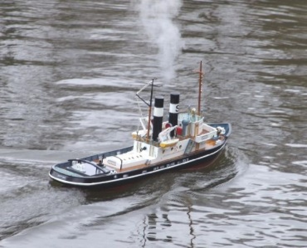 船・ボート SAITO DEEP SEA SALVAGE TUGBOAT\"NEPTUNE\" Saito Steam Tugboat 1/40 