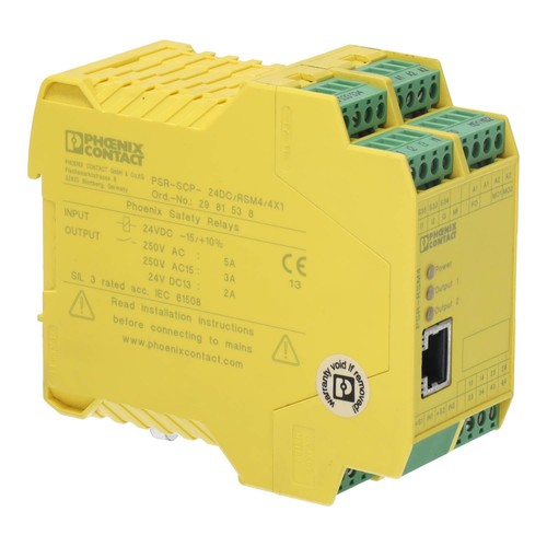 PHOENIX CONTACT PSR-SCP- 24DC/RSM4/4X1 Sicherheitsschaltgerät 2981538 - Picture 4 of 4