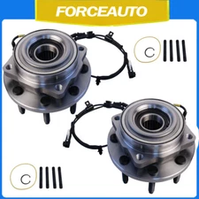 Pair Left & Right Front Wheel Hub Bearing Assy For 11-16 Ford F350 F250 w/ABS