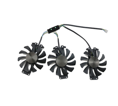 Cooler Fan For ZOTAC GTX 980 GTX 970 AMP GTX980 GA81S2U 75mm Graphics Card - Picture 10 of 14