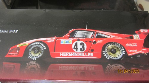 Porsche 935 K3 #43 Akin-Sieberi Le Mans 1981 1:18 True Scale 10181 24h embalaje original - Imagen 2 de 7