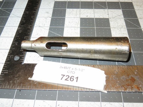 MT 4 Morse Taper Shank Collets Sleeves Extensions to Morse Taper MT-5-4-3-2 - Picture 61 of 106