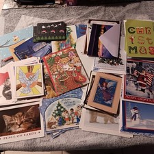 Christmas Greeting Cards Lot - Bag Of 30 Cards With Envelopes