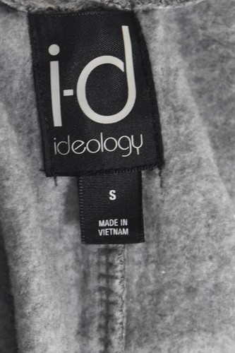 Ideology Mens Bermuda Shorts New S Solid Gray Fleece Performance - Picture 5 of 5