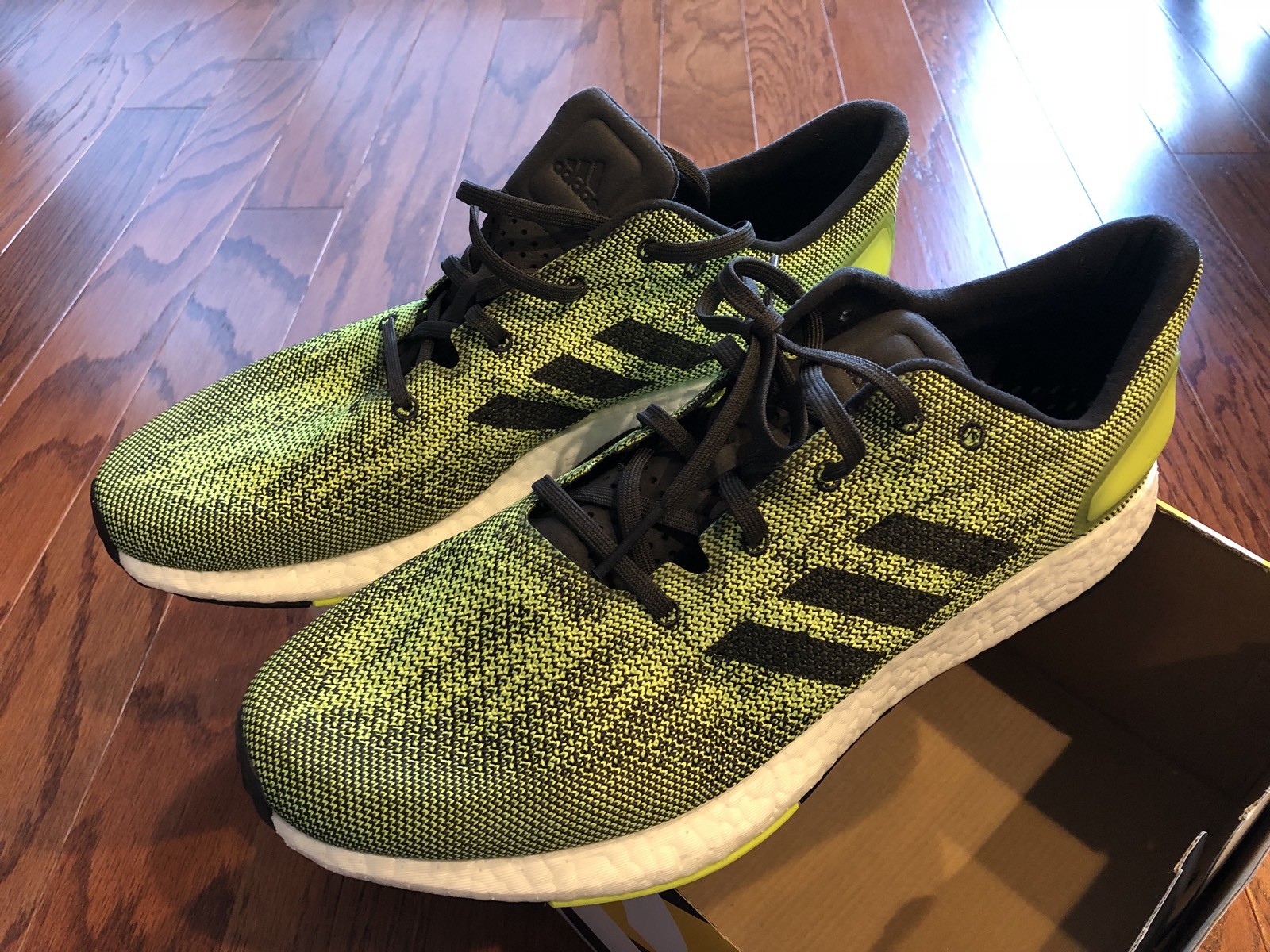 New adidas PureBoost DPR Men's size 11. with Box Lime Green New adidas PureBoost DPR Men's size 11. with Box Lime Green