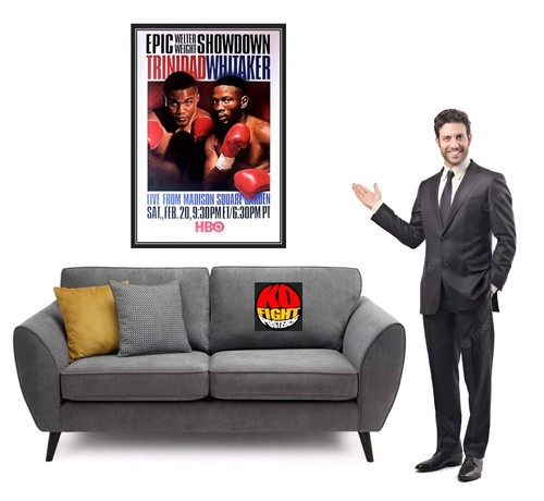 FELIX TRINIDAD vs. PERNELL WHITAKER: Original HBO CCTV Boxkampf Poster (SHOP - Bild 9 von 16