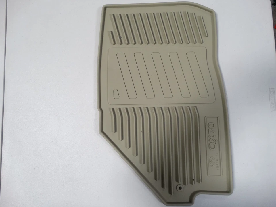 Genuine 2014 2015 Infiniti QX70 All-Season Floor Mats BEIGE NEW OEM 999E1E2001 Foto 4 de 4