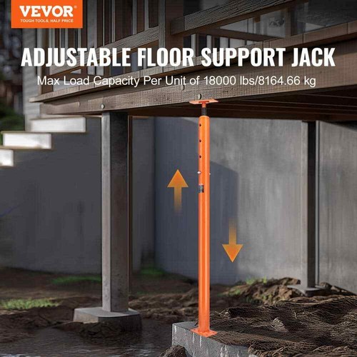 House Floor Jack,56 -100 in. Height Range,18,000 lbs. Max Load Capacity,Adjustab - Picture 2 of 8