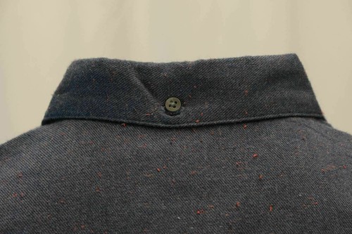 Camisa tejida Rip Curl para hombre azul marino mancha roja S/S (S02) talla pequeña - Imagen 5 de 6