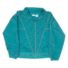 Blair Boutique Shell Jacket Blue Womens M