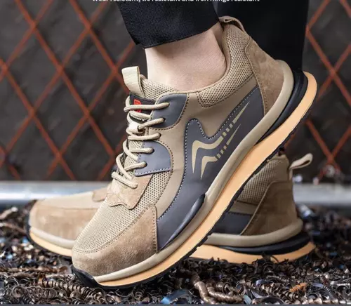 Men/Women Work Trainers Safety Shoes Shoes Cap Toe Safety Steel Trainers UK. - Picture 7 of 15