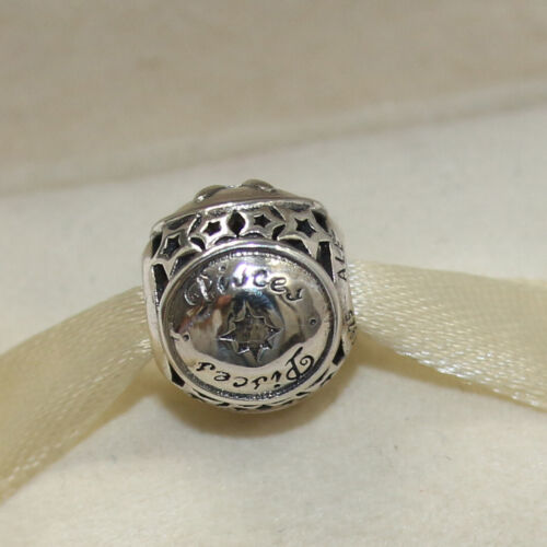 New Authentic Pandora Charm 12 Sign Horoscope Zodiac Birthday W Tag & Suede Pouc - Picture 9 of 35