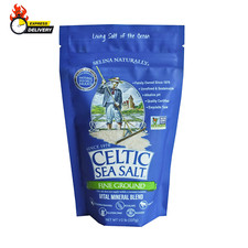 Celtic Sea Salt, Fine Ground Resealable Bag, 8 Oz