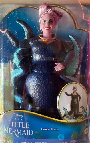 Muñeca Disney Little Mermaid película de acción en vivo URSULA 12"" NUEVA - Imagen 2 de 5