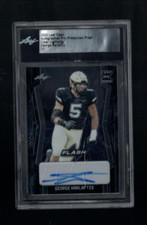 2022 LEAF FLASH PRE-PRODUCTION PROOF  George Karlaftis  1/1  Clear Lighting