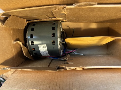 GE Motors 5KCP39LG9683T Blower Motor 1/3HP 1075RPM 115V 3985 New Old Stock NOS - Picture 3 of 9