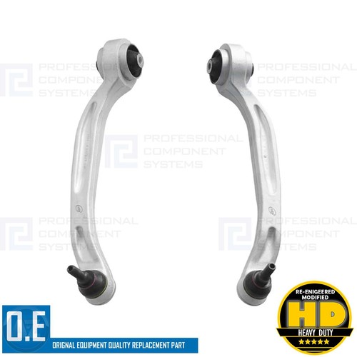 FOR BENTLEY GT GTC FLYING SPUR FRONT LOWER SUSPENSION WISHBONES ARMS CURVED X2 - Picture 2 of 24