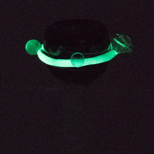 Empire Glassworks Galactic Flagship Rocket Ship Water Pipe - Picture 9 of 10