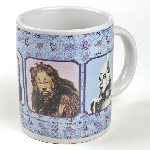 Vintage Wizard of Oz Characters Coffee Mug Dorothy Toto Lion Tin Man Scarecrow