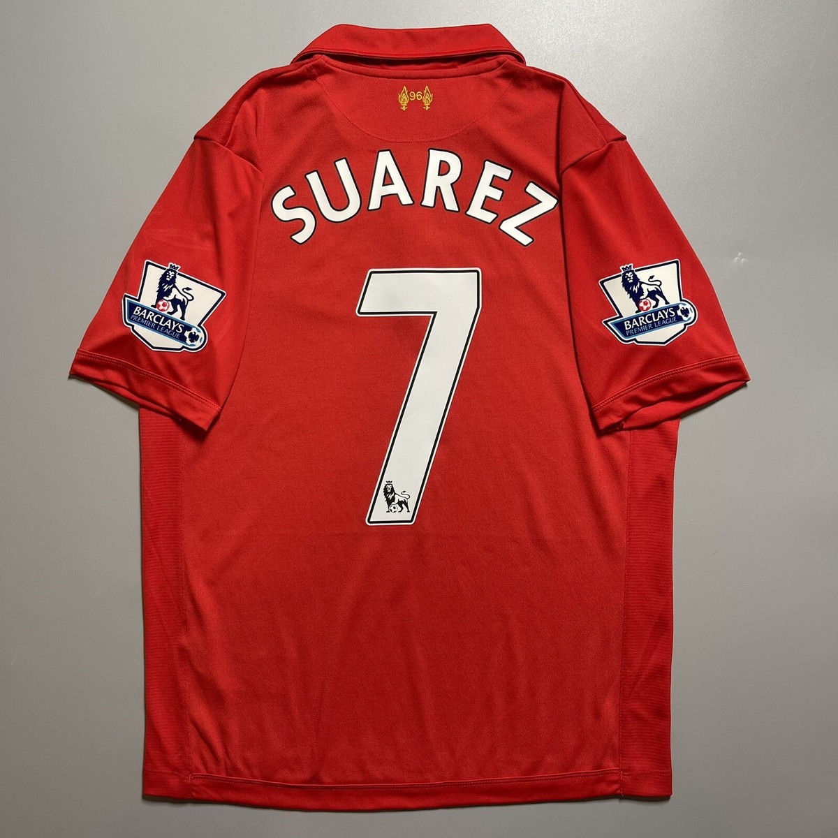 リバプール ユニフォーム SUAREZ 7番 リバプール ユニフォーム SUAREZ 7番 WARRIOR リバプール 12/13