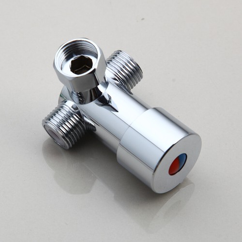 Chrome Bathroom Faucet Hand Free Automatic Sensor LED Waterfall Spout Mixer Tap - Picture 10 of 12