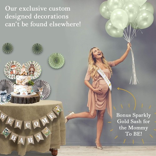 Charming Woodland Animals Party Kit - Impostazione rapida per tutte le occasioni - Foto 7 di 8