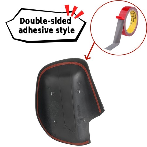 Gloss Black Car Rearview Side Mirror Covers Trim 2005-2014 For Toyota Innova mpv - Bild 4 von 7