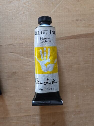 Daniel Smith Relief Ink New Out Of Production Red Umber Green Violet Blue Rare - Picture 2 of 10