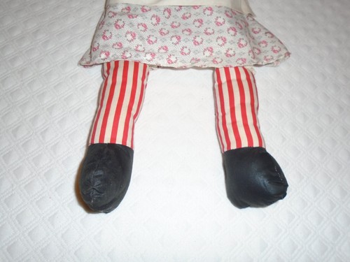 PAAR ANTIKE VINTAGE 24 ZOLL GROSSE AFROAMERIKANISCHE RAGGEDY ANN UND ANDY STOFFPUPPEN - Bild 15 von 23