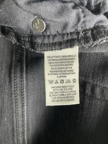 Free People Embroidered Girlfriend Jean Black/Gray Size 30 - Picture 9 of 11