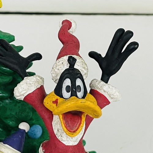 Soporte colgante de Navidad vintage Bugs Bunny Duck Looney Tunes 1996 - Imagen 3 de 8