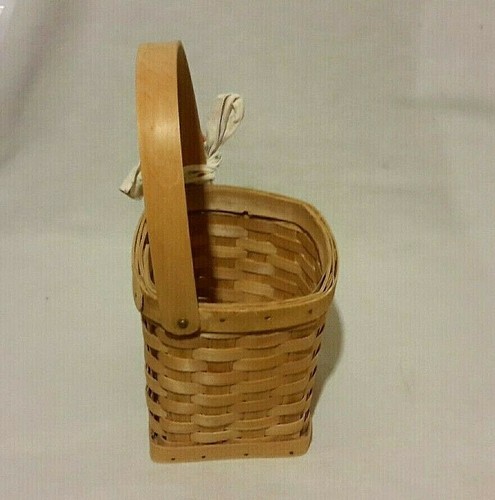 Vintage 1999 Spring Edition Bath And Body Works Weidenkorb mit Griff - Bild 7 von 12