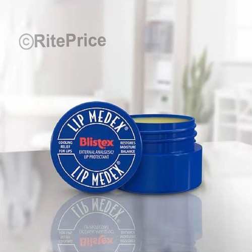 Blistex Lip Medex kühlende Linderung (6 Gläser) (6 Stück) für wunde Lippen & Feuchtigkeit 0,25 oz - Bild 7 von 8