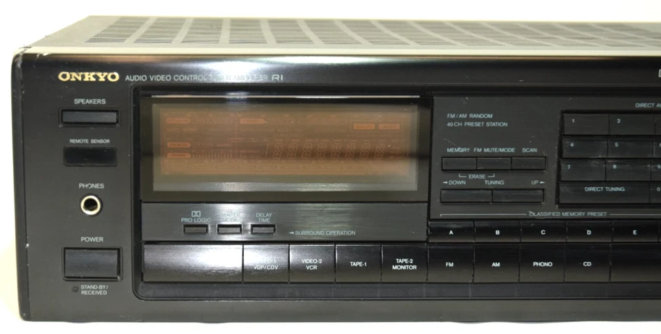 ONKYO TX-SV313PRO Audio Video Control Tuner Amplifier w/Phono Input-No Remote - Image 2 of 4