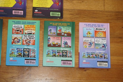 Dog Man and Cat Kid Comic Club Hardcover books lot of 17 Dav Pilkey - Imagen 15 de 18
