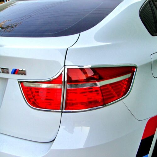 IDFR BMW X6 E71 2008~2014 chrome frame bezel for tail lights , Rear lamp frame - Bild 3 von 8
