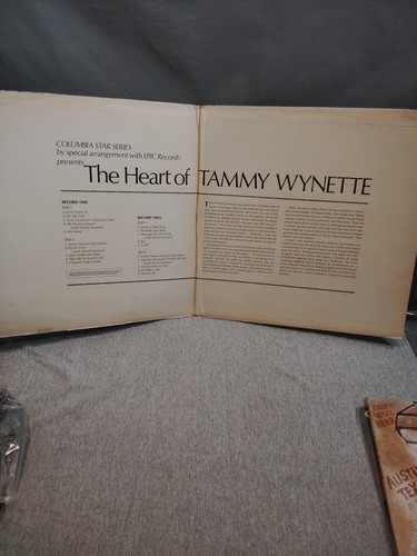 Tammy Wynette 12-in Vinyl Record The Heart Of Tammy Wynette Pre-owned Untested - Picture 3 of 7