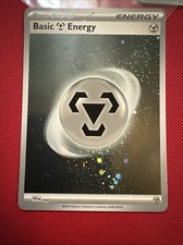 Pokémon 151 Basic Energy Metal 008 English TCG Holo 2023