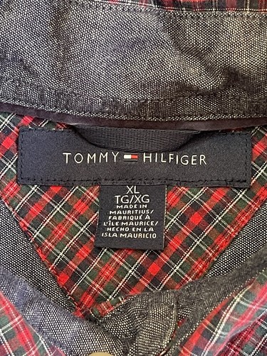 Tommy Hilfiger Vintage POLO STYLE HEMD ZUM KNÖPFEN TOP ZUSTAND - Bild 2 von 5