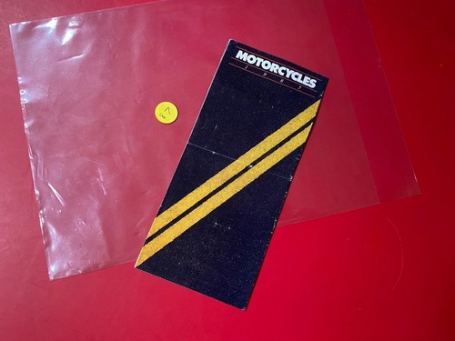 HONDA •87 Full Line Street Off-Road Sales Literature Pocket Brochure Vintage - Imagen 1 de 5