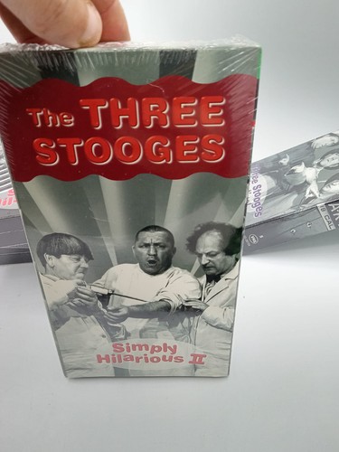 The THREE STOOGES Collector Series 5 Pack VHS Box Set 1998 Sealed - Picture 5 of 6